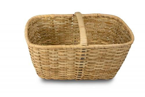 Panier moyen Ã  anse Â« NBODIENNE Â» Uni naturel, en osier - Matou DÃ©co