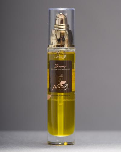 Huile Vierge aux Fleurs Dâ€™hibiscus â€“ Bissap Bio - Produit cosmÃ©tique naturel, biologique