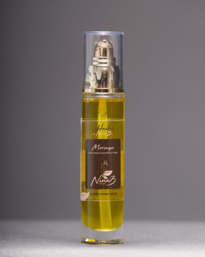 Huile Vierge de Moringa Bio - Produit cosmÃ©tique naturel, biologique